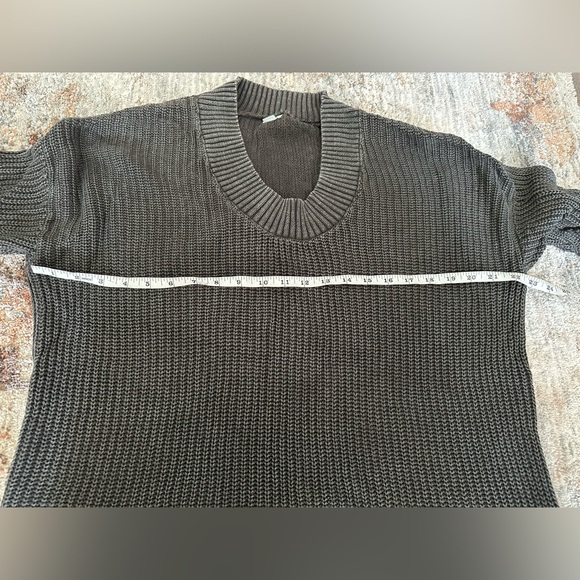 Aerie Scoopneck Cotton Sweater - Picture 7 of 7